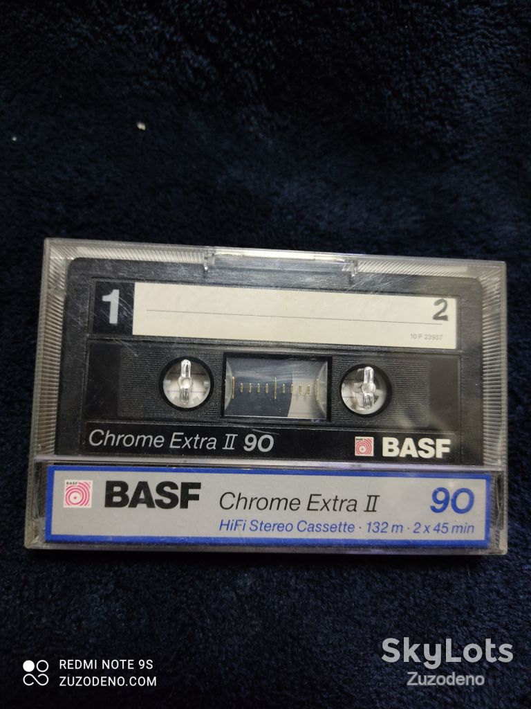 Б/У Аудио кассета BASF Chrome Extra II 90 - фото фото фото 0