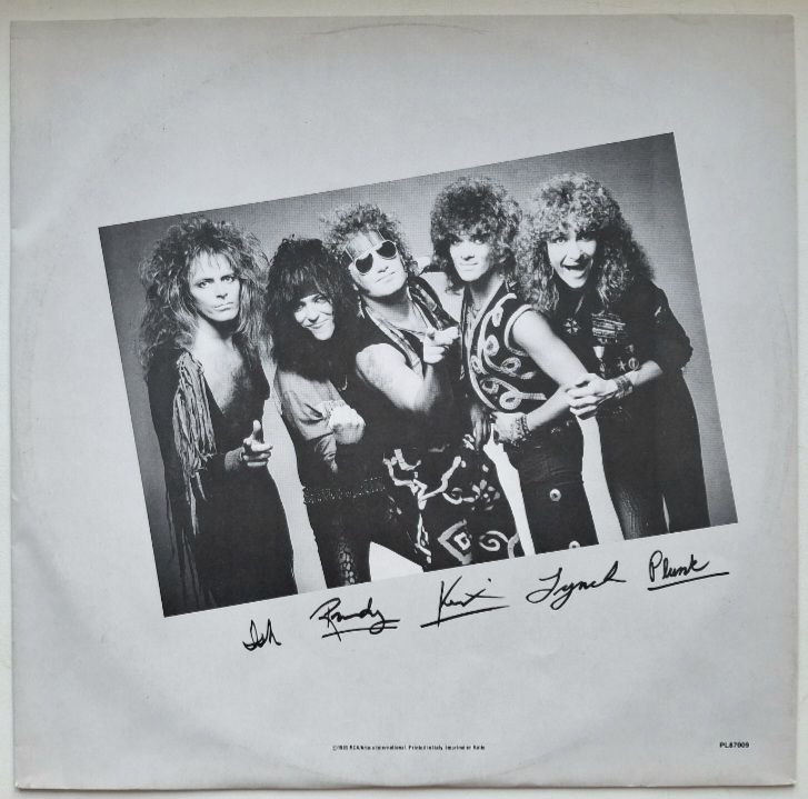 Autograph - That's The Stuff - 1985.  (LP). 12. Vinyl. Пластинка. Europe. - фото фото фото 2