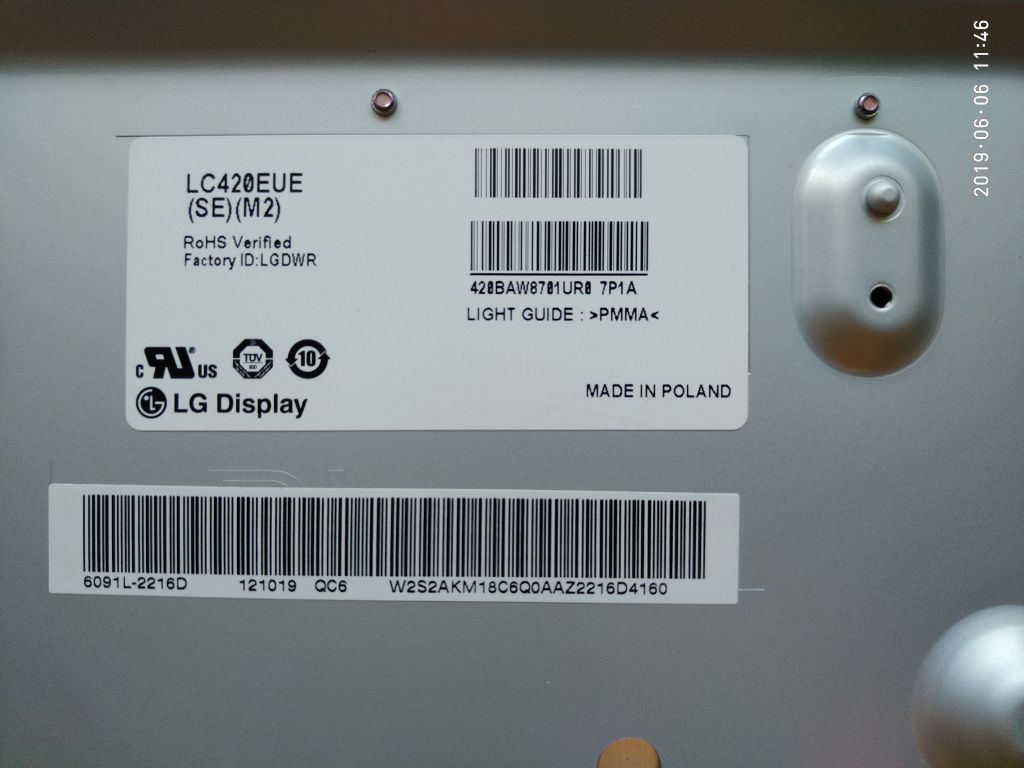 LVDS кабель для телевизора Philips 42PFL3507H/12 - фото фото фото 5