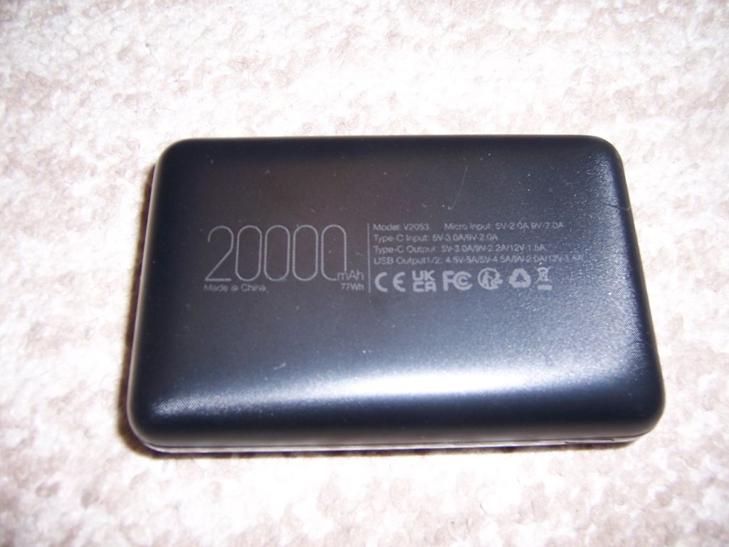 Veger Power Bank V2053 20000 mAh - фото фото фото 1