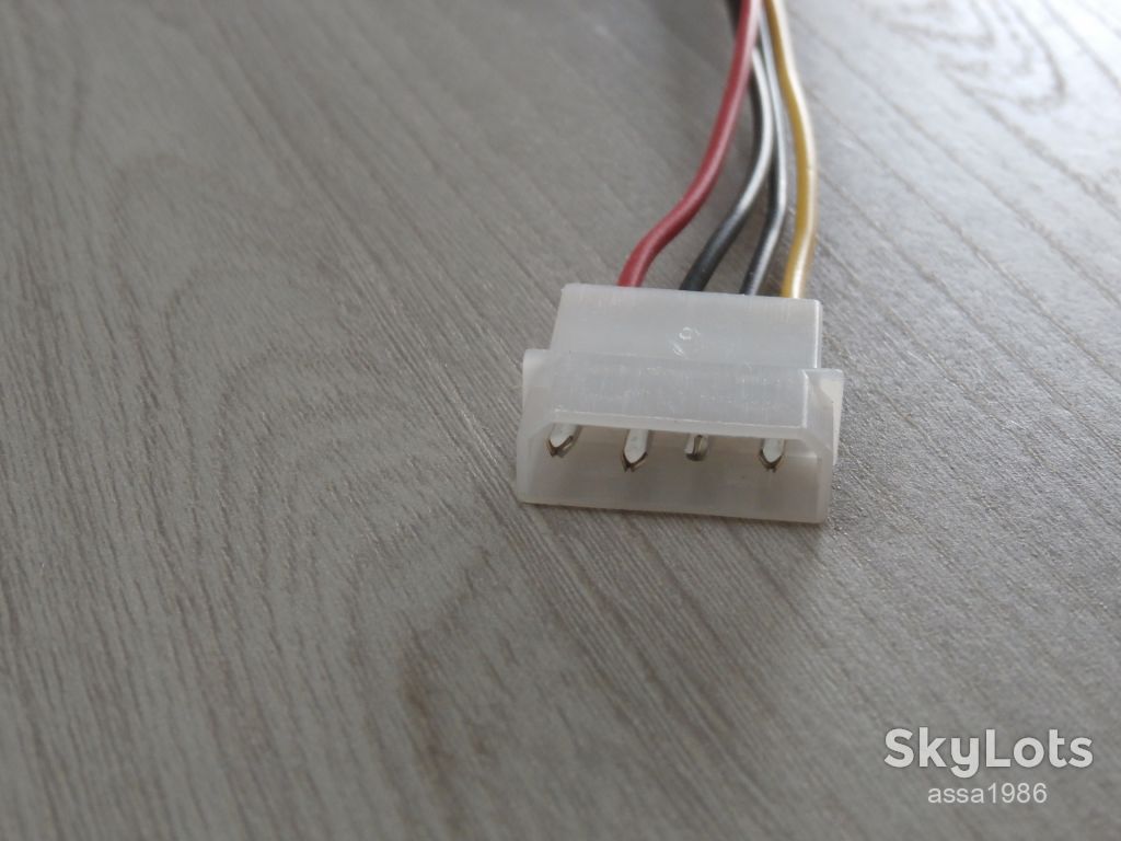 Кабель Molex-SATA живлення,Кабель SATA power 15 cм - фото фото фото 1