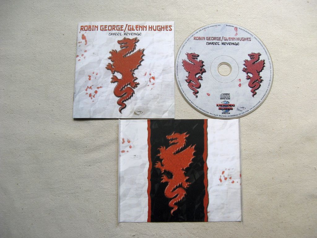 CD Deep Purple Family. Robin George/Glenn Hughes. Sweet Revenge 1990. - фото фото фото 1