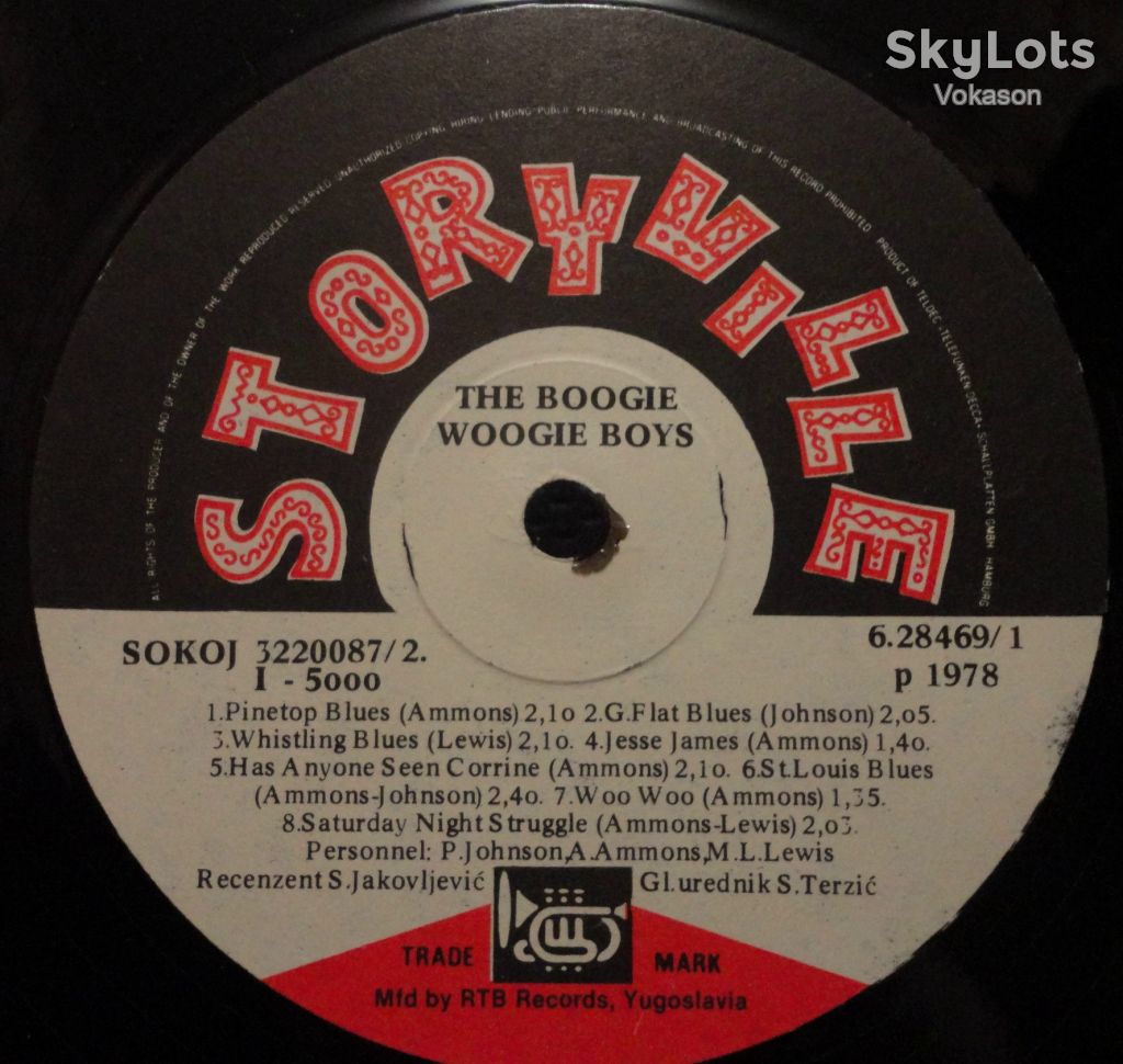 The Boogie Woogie Boys 2 lp   NM/EX/EX - фото фото фото 5