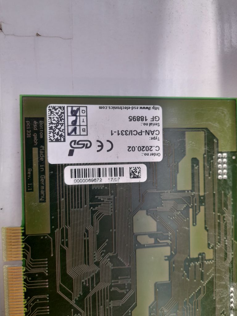 CAN-PCI/331-1 C.2020.02 PC Interface Card - фото фото фото 1