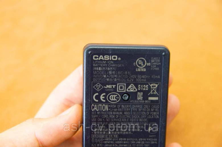 Зарядний пристрій Casio BC-81L - фото фото фото 3
