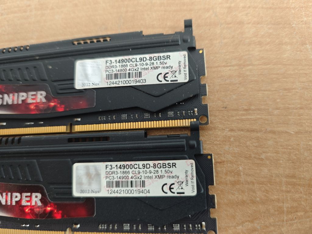 Оперативна память G.Skill DDR3  (2X4GB) 1866Mhz - фото фото фото 2