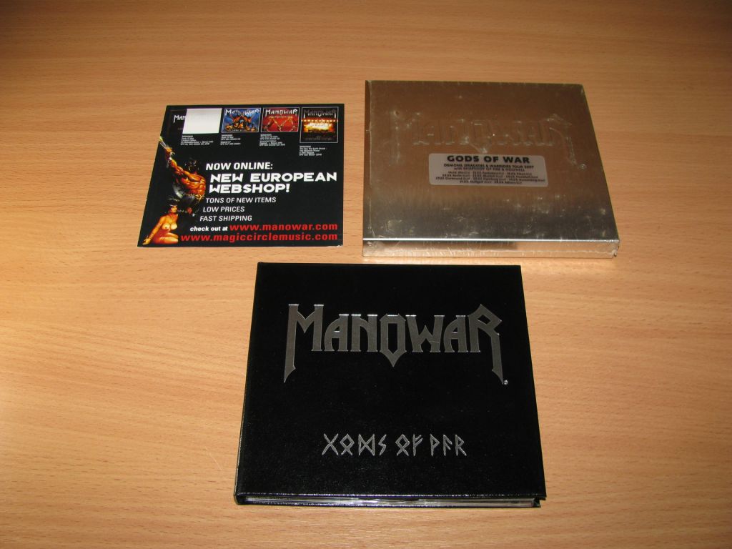 MANOWAR - Gods Of War  (2007 Magic Circle Music METAL BOX) - фото фото фото 0