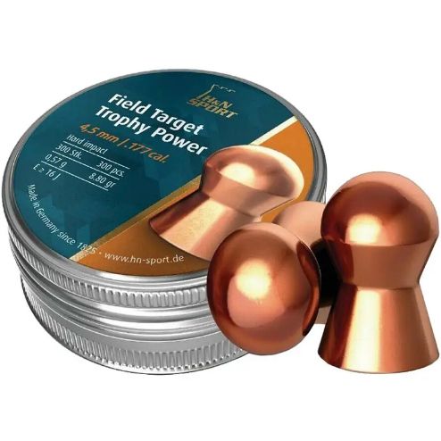 Кулі для пневматики H&amp;N FT Trophy Power  (4.5мм, 0.57г, 300шт) - фото фото фото 0