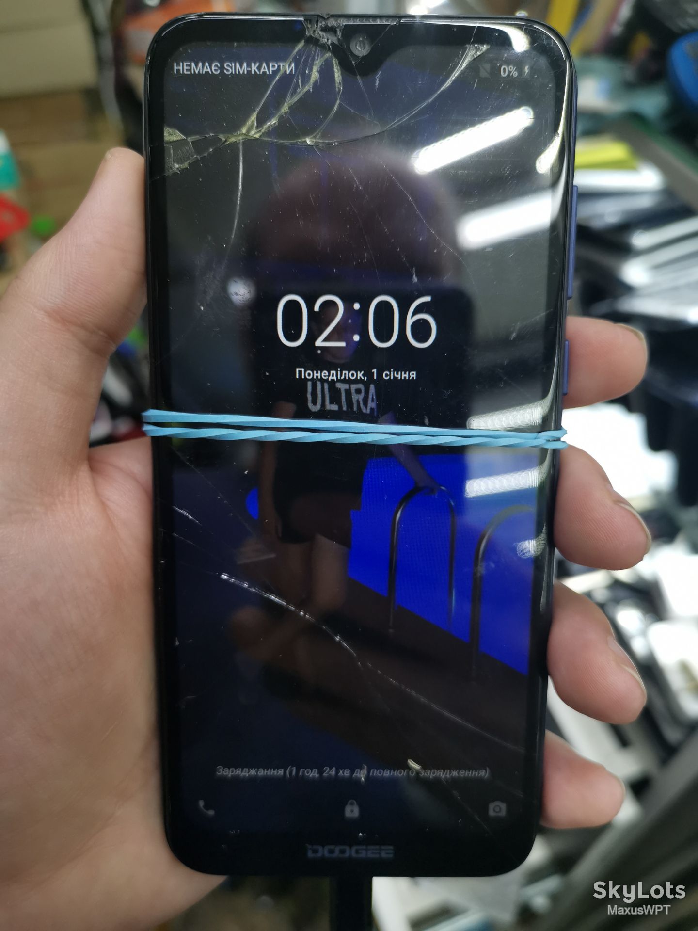 #159 Sklad Doogee X90 blue 1 - фото фото фото 0