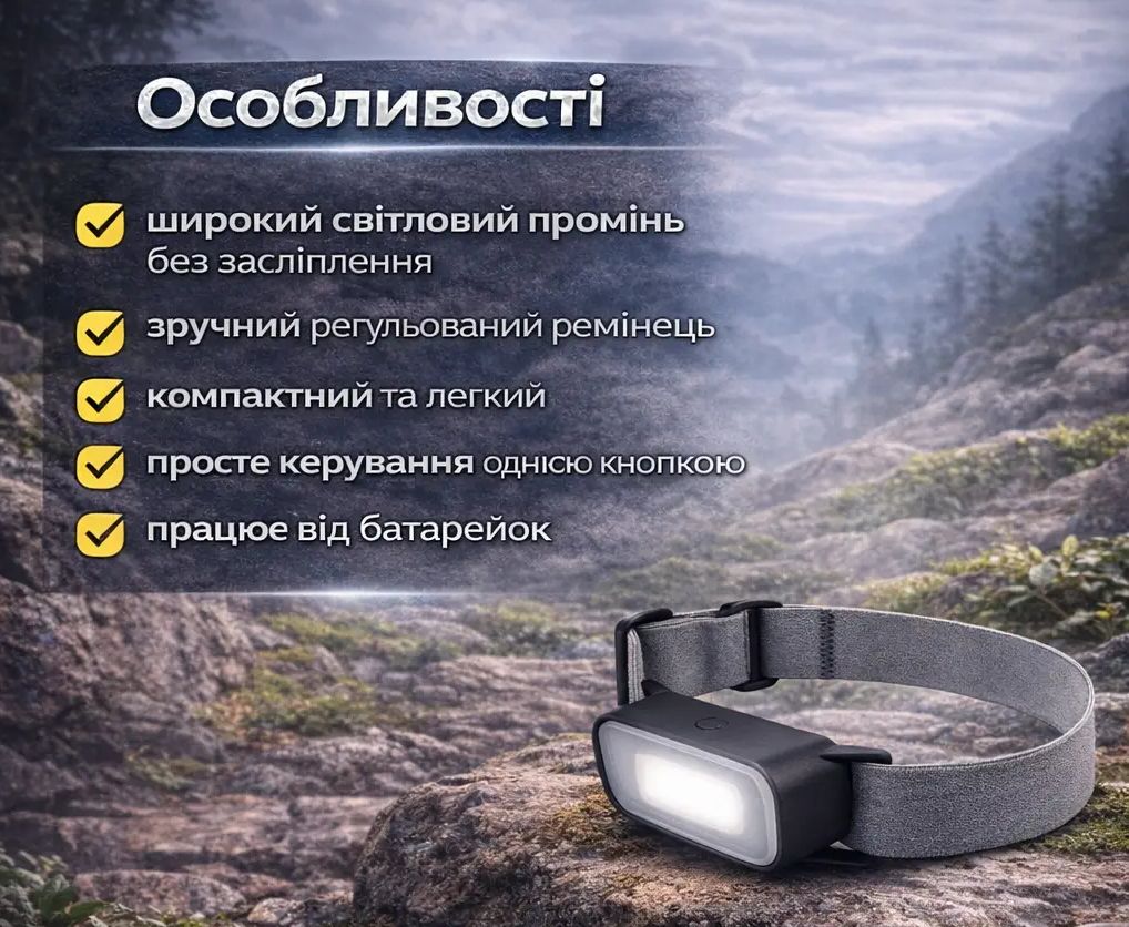 Налобный фонарь Lidl BASIC LED  Германия - фото фото фото 7