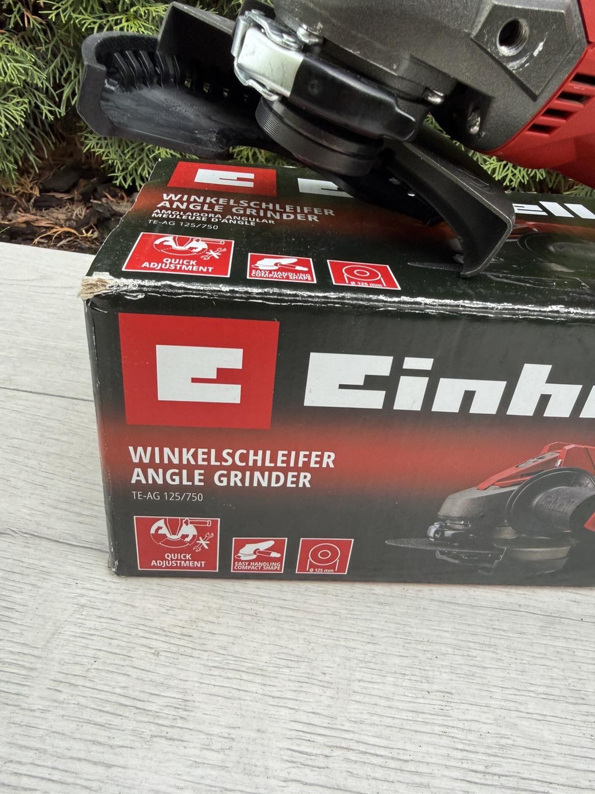 Кутова шліфувальна машина        (болгарка) Einhell TC-AG 125 дефект! - фото фото фото 1