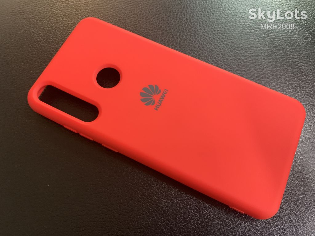 Чохол Silicone Cover для Huawei Y6p red - фото фото фото 1