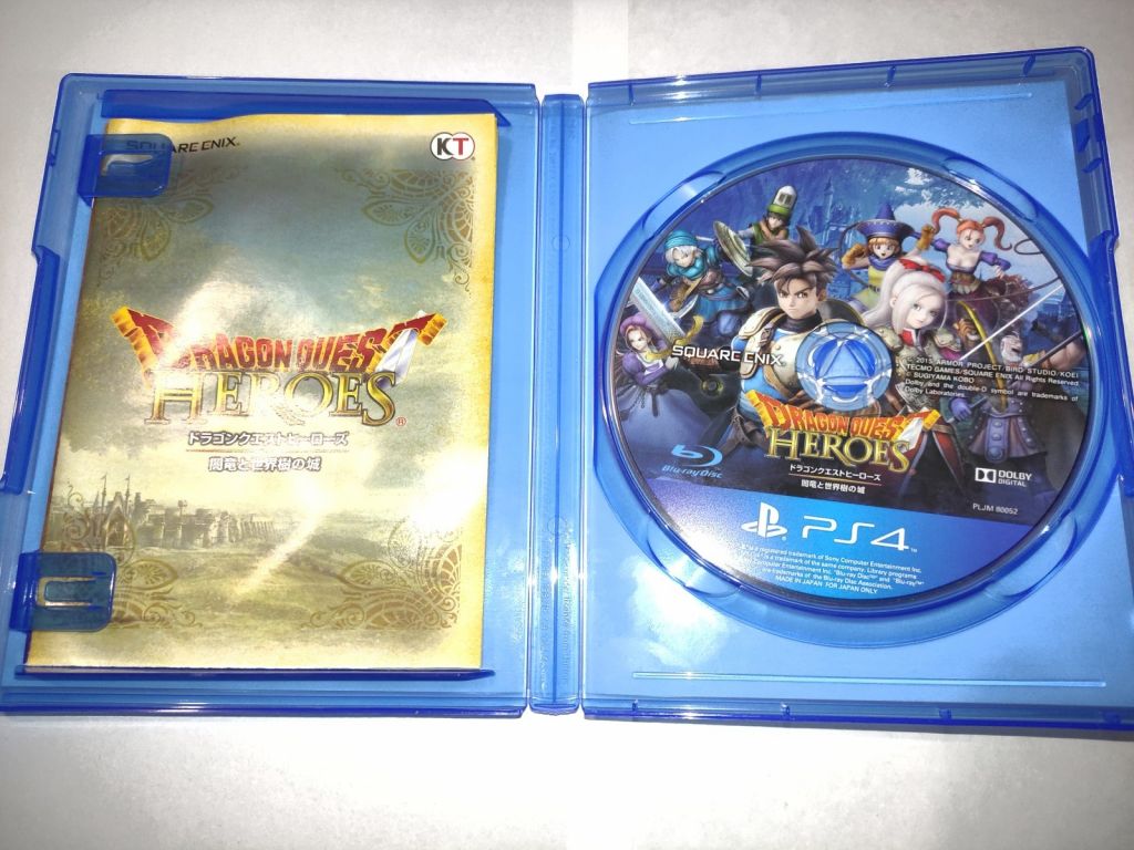 Dragon Quest Heroes PS4 Playstation 4 б/в Японія - фото фото фото 1