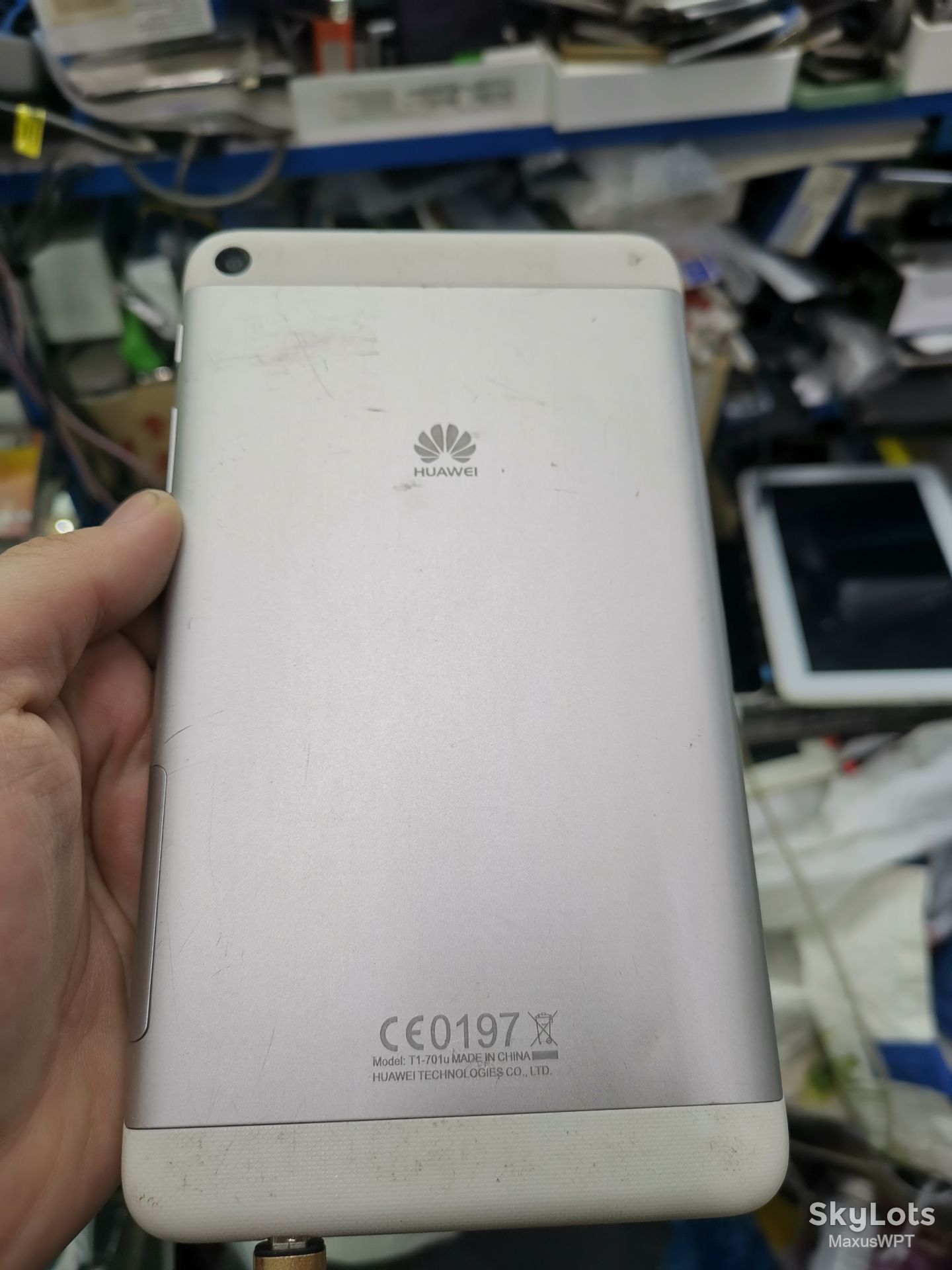 #1146 Sklad Huawei T1 T 1 T701 U silver - фото фото фото 1