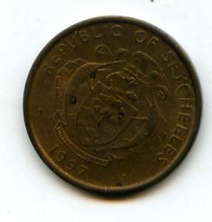 10 центов 1997г Сейшельские острова - фото фото фото 1