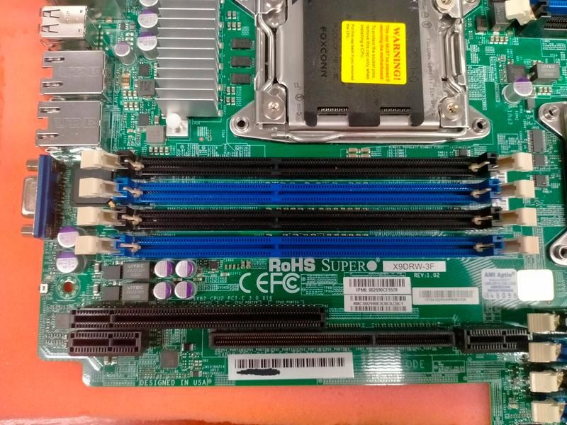 Supermicro X9DRW-3F | 2x Xeon E5-2600 v2 Support | 16x DDR3 Slots - фото фото фото 4