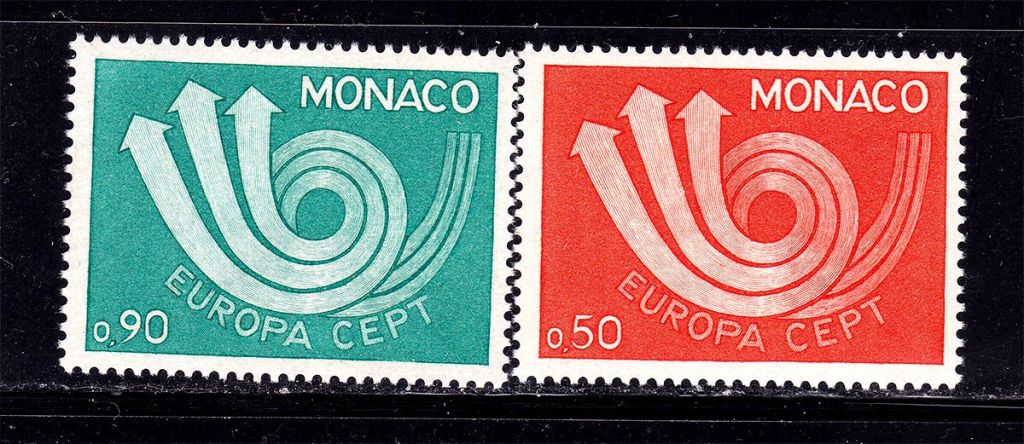 Монако 1973 г  MNH - EUROPA CEPT - - фото фото фото 0