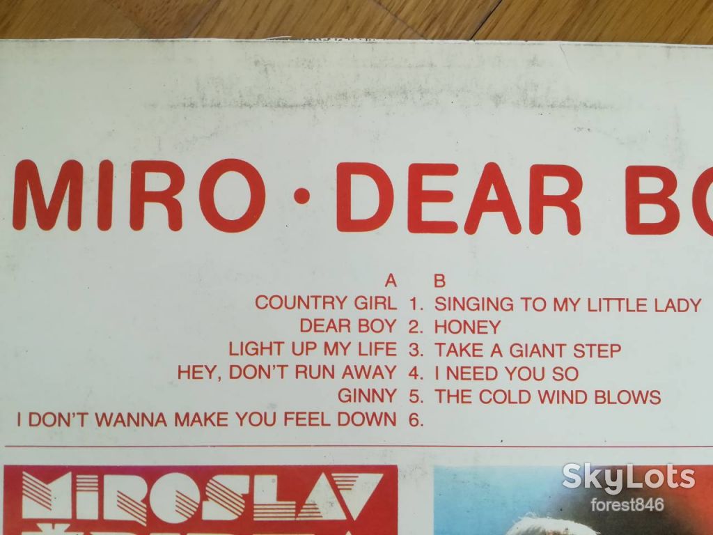 Miro-Dear boy  (2)-Ex.+-Чехословакия - фото фото фото 2