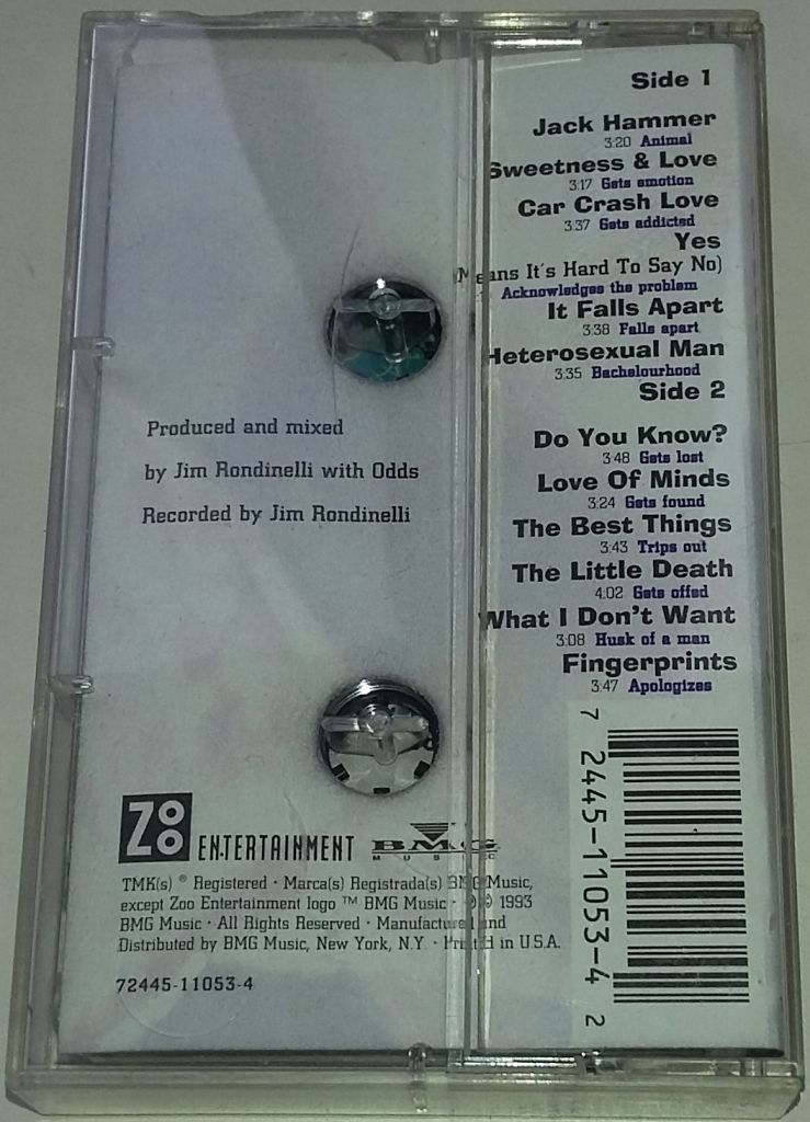 ODDS Bedbugs. Cassette  (US,  Chrome) - фото фото фото 2