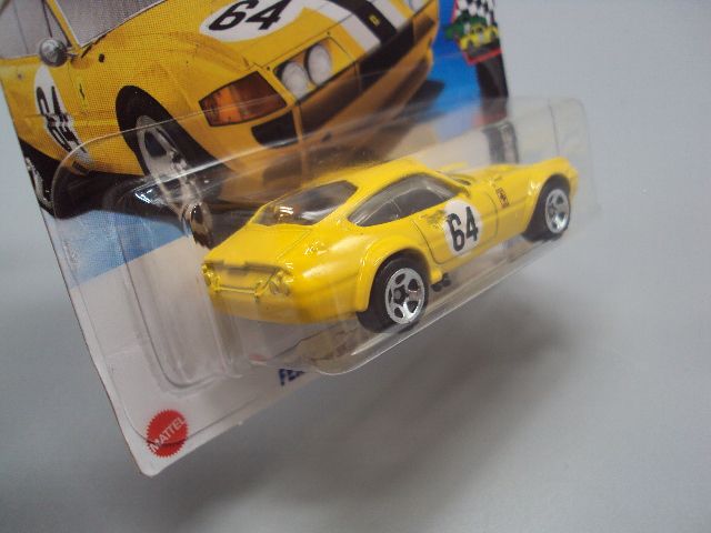 Машинка модель автомобіль Hot Wheels yellow Ferrari 365 GTB4 Competizione жовтий феррарі №19043с - фото фото фото 2