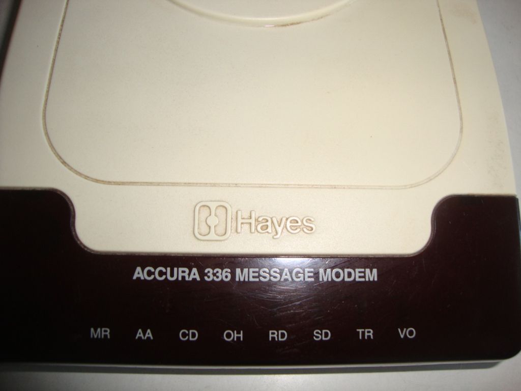 Hayes 5312HK External Accura 336/56K Fax Modem w/ Adapter - фото фото фото 6