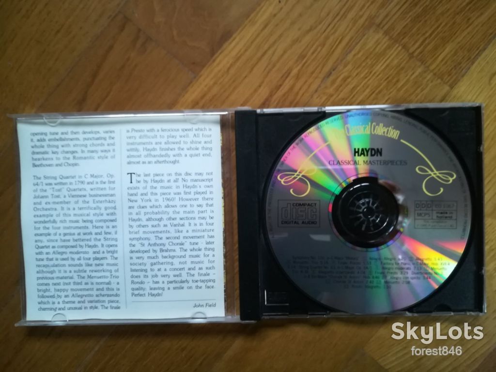 Joseph Haydn-Classical masterpieces 67-Holland-состояние: 4+ - фото фото фото 2