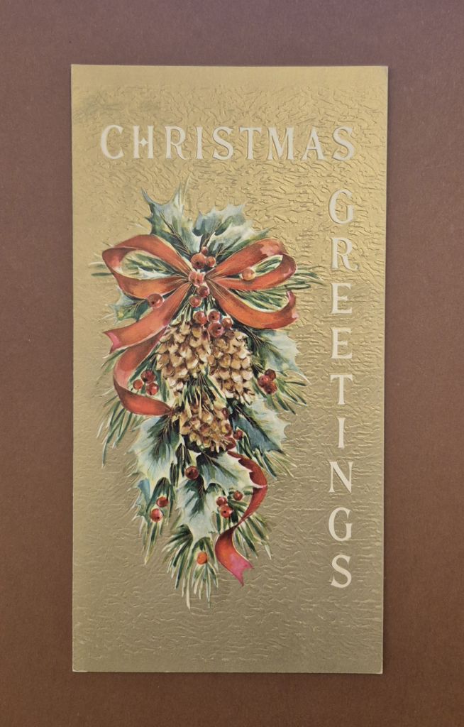 Листівка Christmas greetings Made in USA - фото фото фото 0