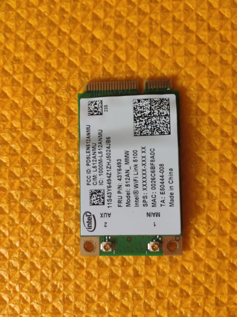 WiFi модуль intel з ноутбука Lenovo T400 орігінал - фото фото фото 0