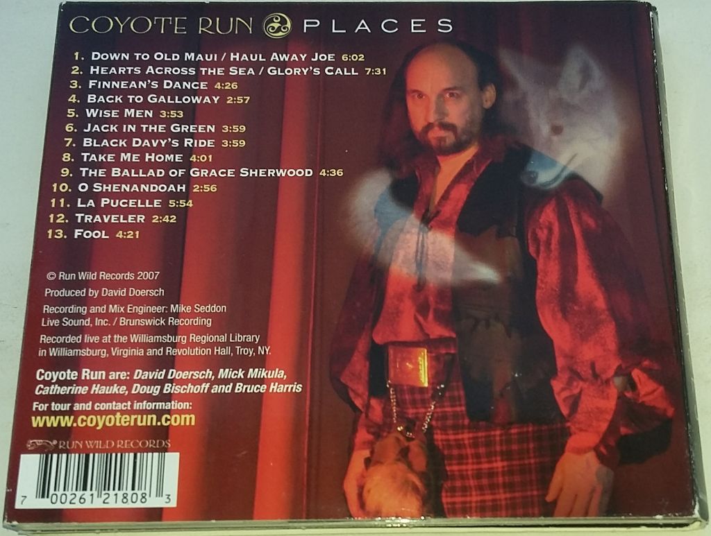 COYOTE RUN Places CD+DVD US - фото фото фото 2