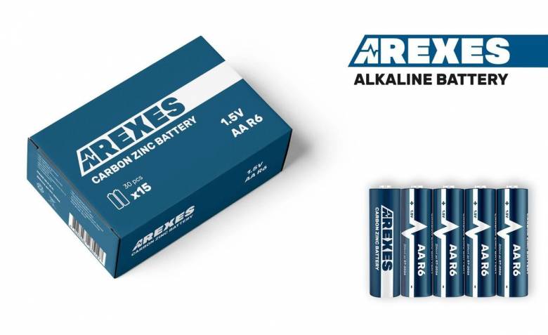Батарейка zinc carbon солевая Arexes R6 aa - фото фото фото 1