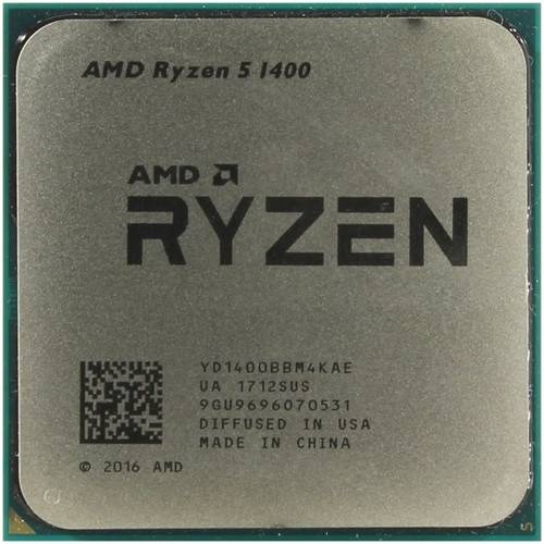 Процесор AMD Ryzen 5 1400 3.2-3.4 GHz AM4, 65W Б/В - фото фото фото 0