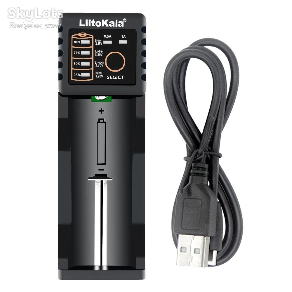 Зарядний пристрій LiitoKala Lii-100 зарядное устройство PowerBank - фото фото фото 1