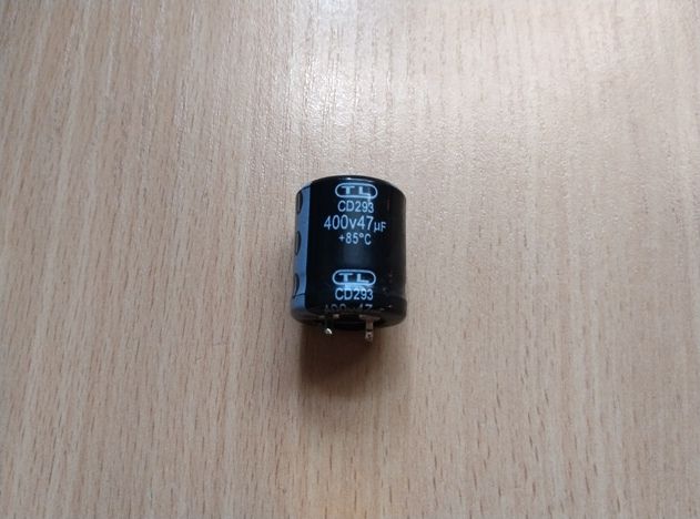 Конденсатор 47uF 400V +85 - фото фото фото 0