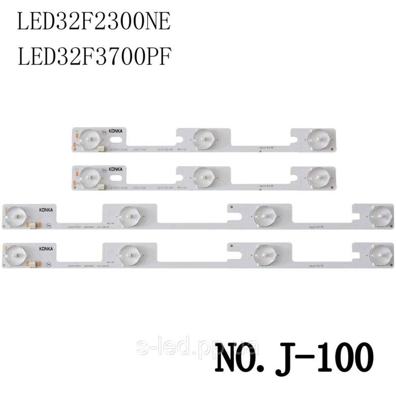 LED підсвітка 35017946 35017947 35017948 35018402 LED32F2300FX LED32F2300NE LED32F3700PF - фото фото фото 0