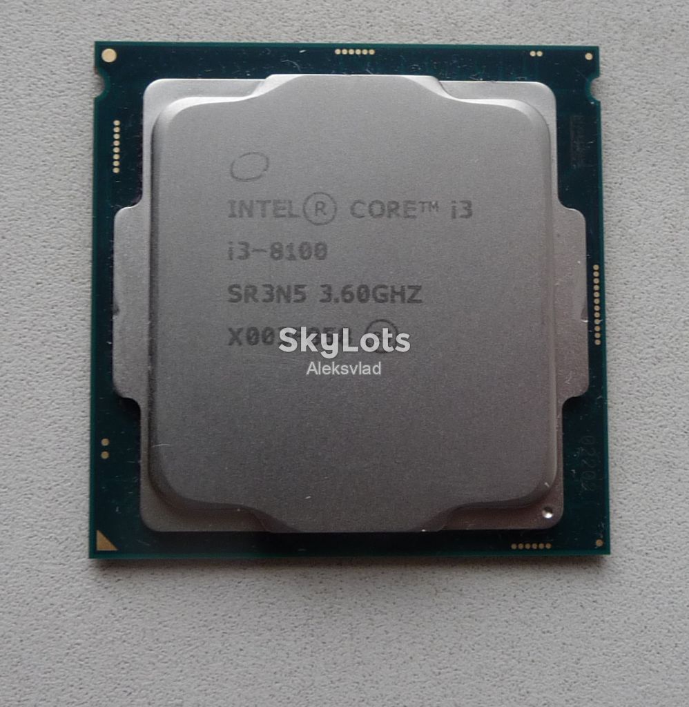Intel Core i3-8100 6МБ 3,60ГГц 65W Socket 1151 V2 - фото фото фото 0