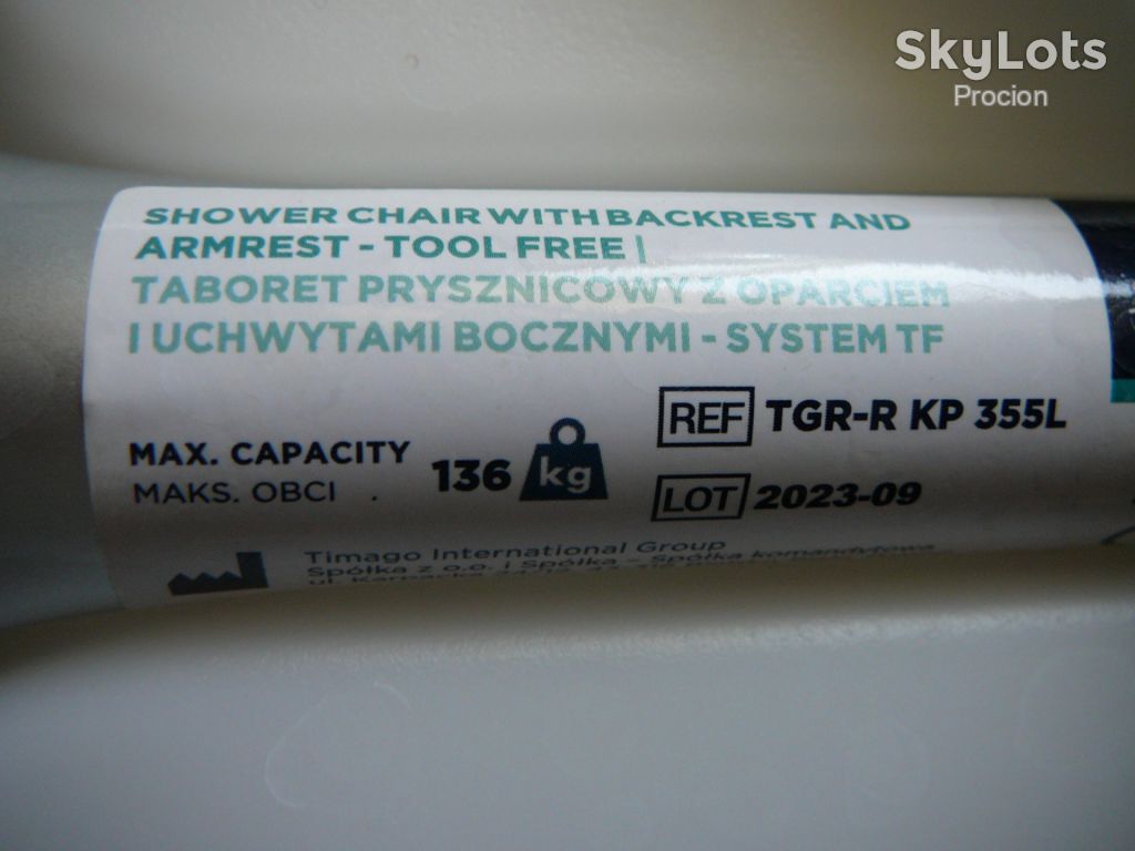 Стілець для душу Timago TGR-R KP 355L - фото фото фото 4