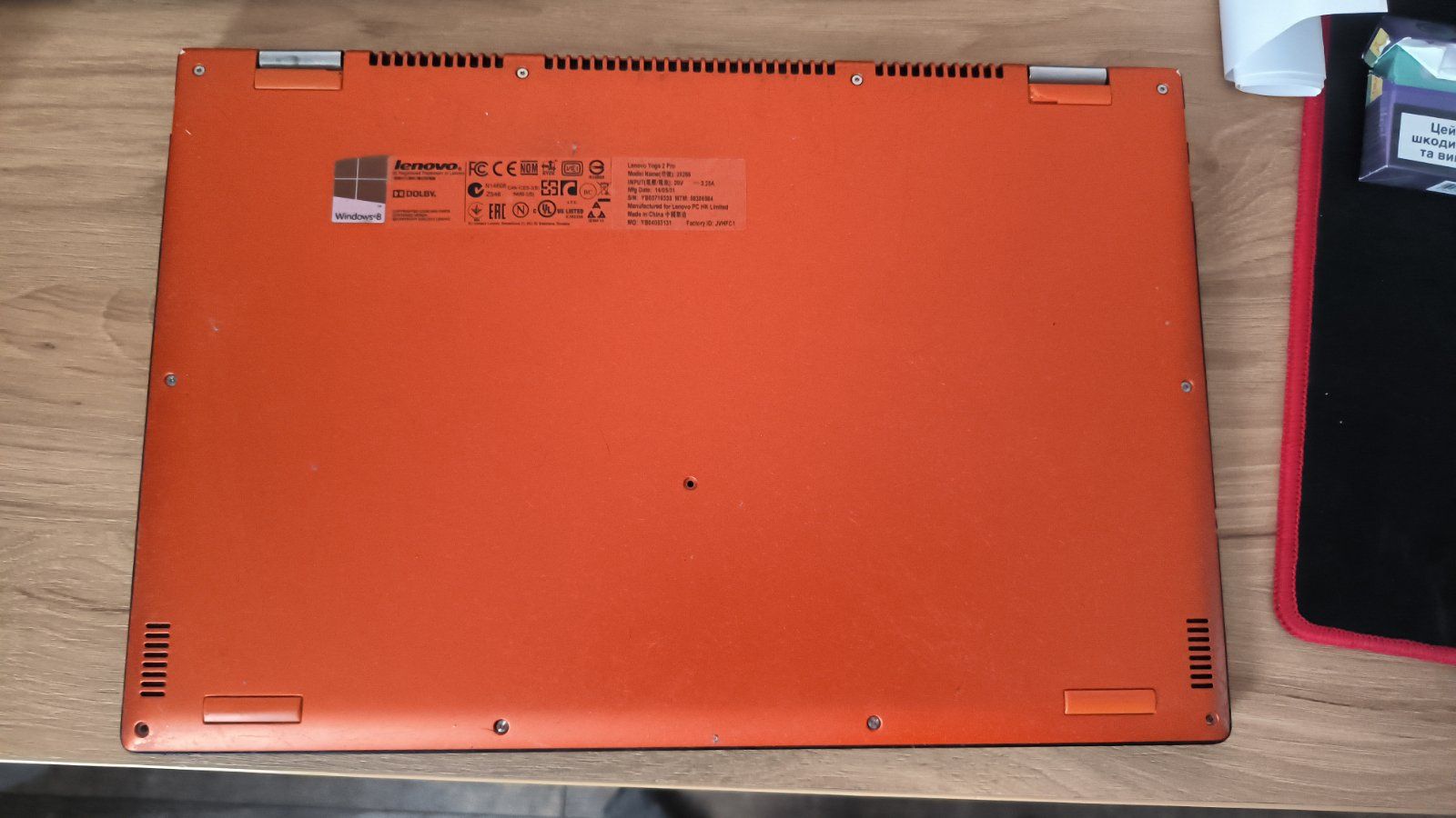 Ноутбук Lenovo Yoga 2 pro неробочий - фото фото фото 3
