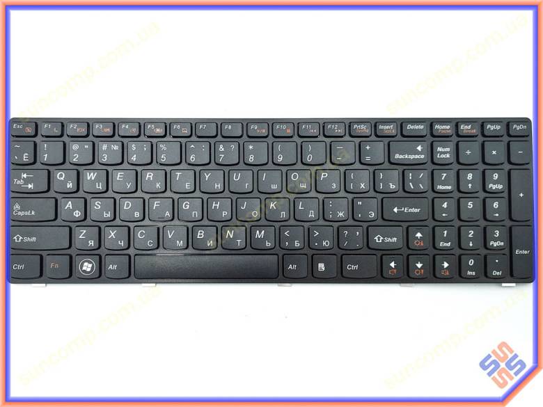 Клавиатура для LENOVO B590 ( RU Black ) - фото фото фото 2