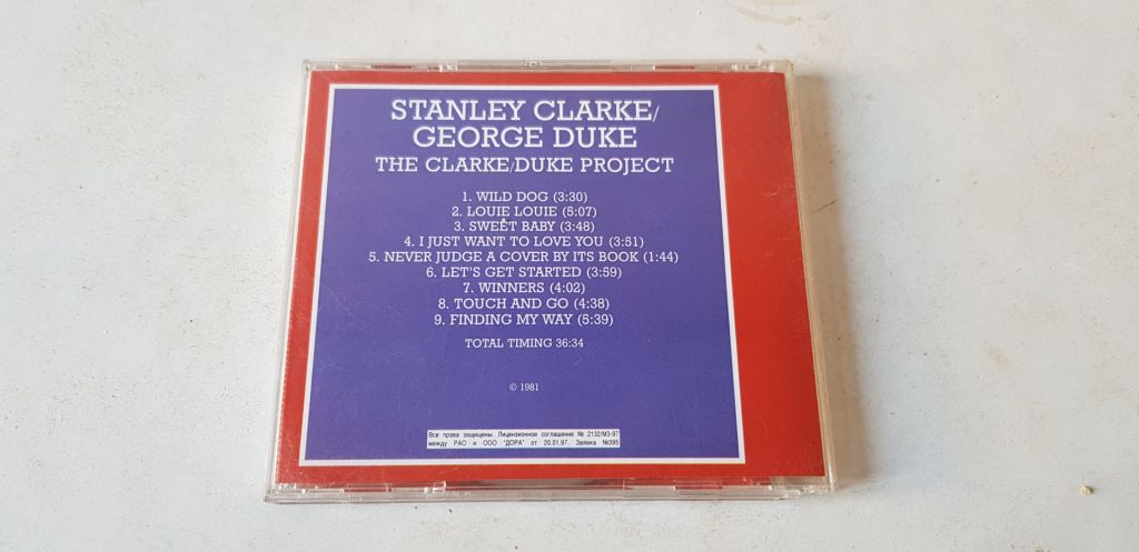 Stanley Clarke/George Duke The Clarke/Duke Project - фото фото фото 1
