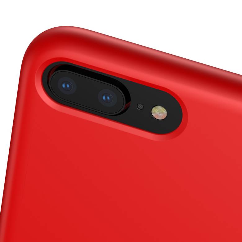 Чехол Baseus для iPhone 8 Plus/7 Plus Original LSR Red (WIAPIPH8P-SL09) - фото фото фото 3