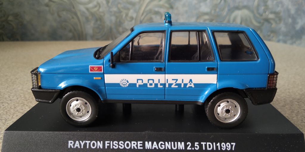 RAYTON FISSORE MAGNUM - 1997    Polizia    M1:43    ОПЛАТА ЛОТА ПРИ ОТРИМАНІ ! - фото фото фото 1