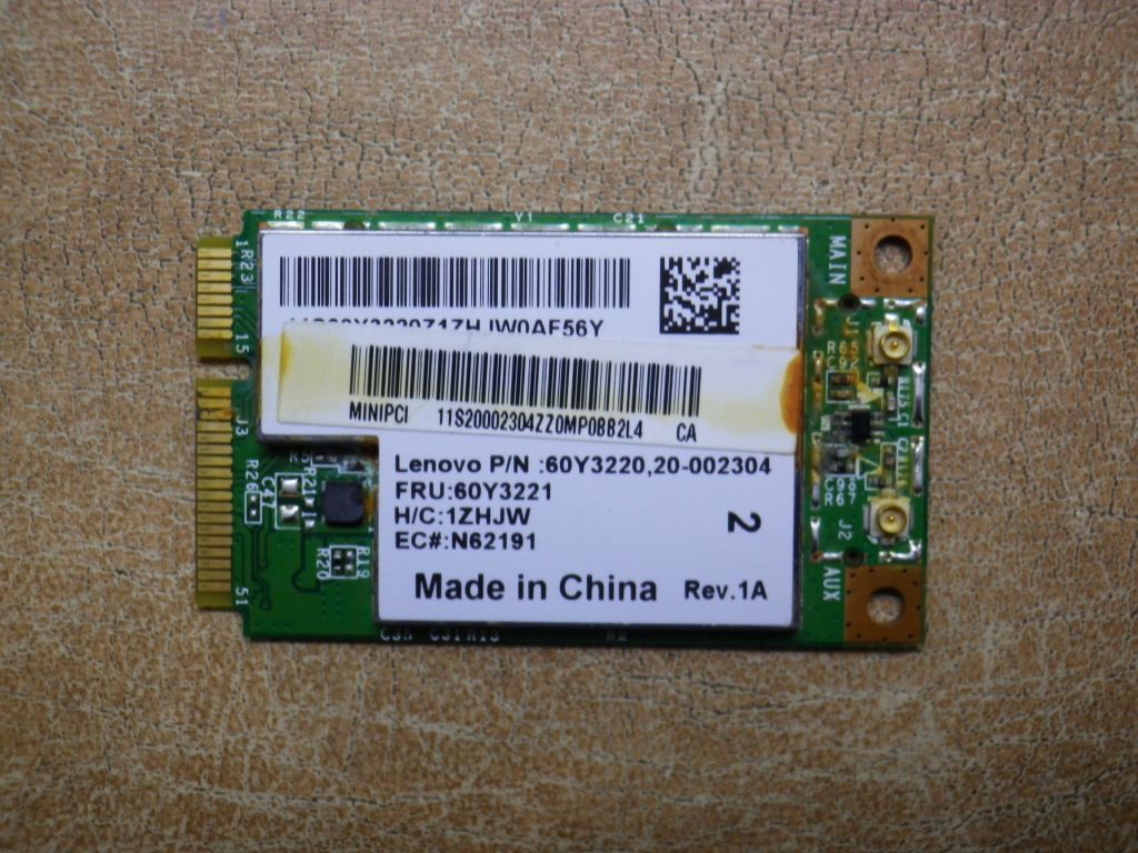 Б/У Wi-Fi карта Lenovo  g550 - фото фото фото 0