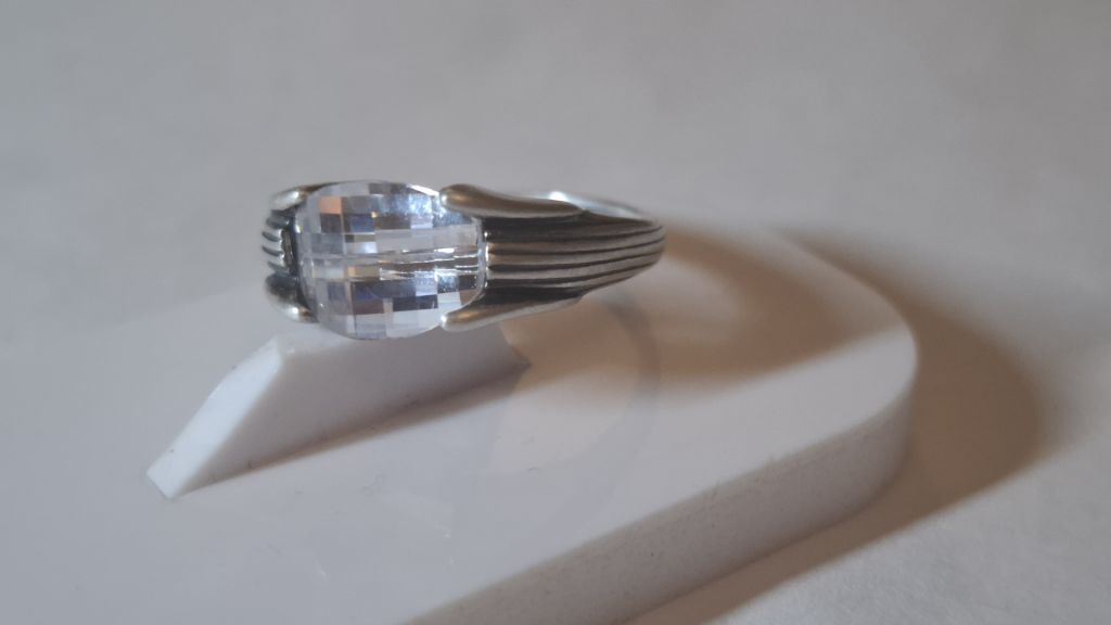Кольцо Серебро Клеймо 925 проба №563 - фото фото фото 3