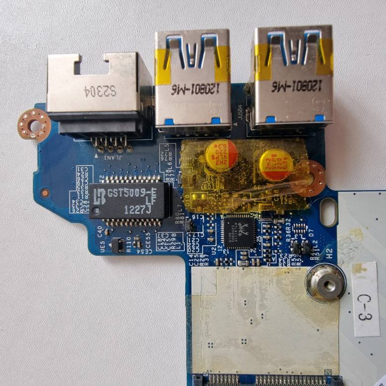 Додаткова плата USB, Ethernet, WLAN (LS-8252P) Dell Vostro 3560 б/в Оригінал - фото фото фото 3