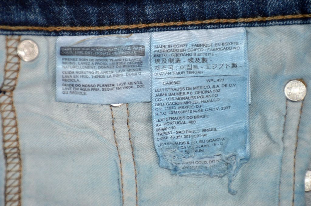 LEVIS 511 джинси чоловічі original W33L32 б.в. SU31-8 - фото фото фото 8