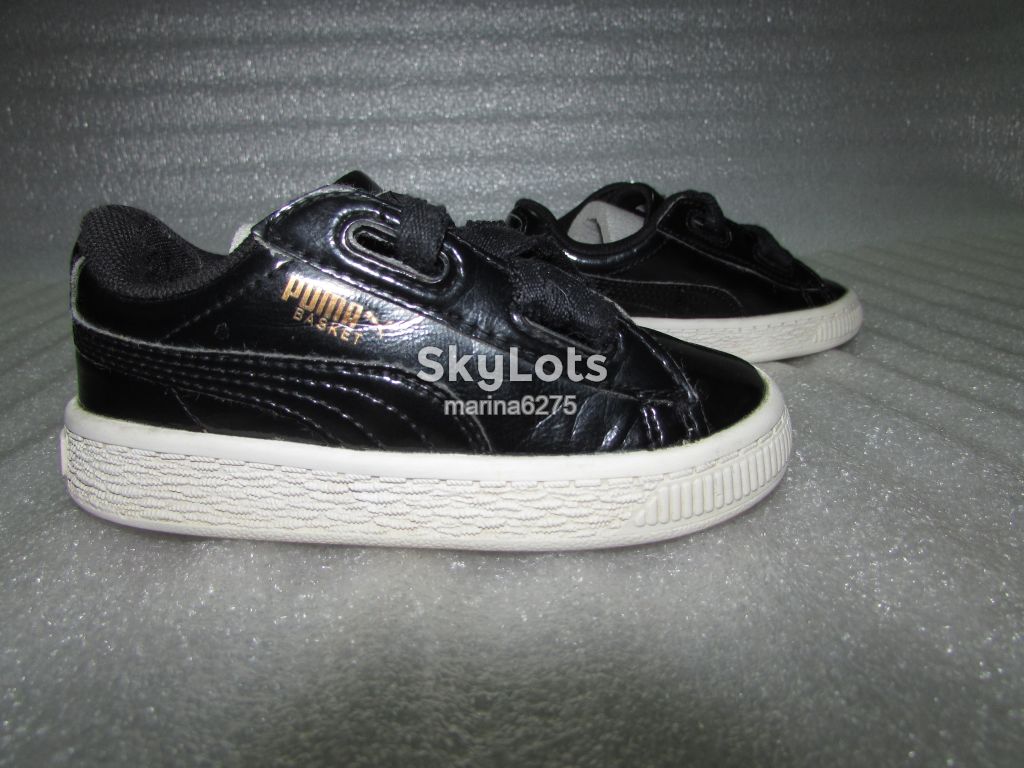 PUMA BASKET~Лаковые кроссовки ~ р 23 ОРИГИНАЛ - фото фото фото 0