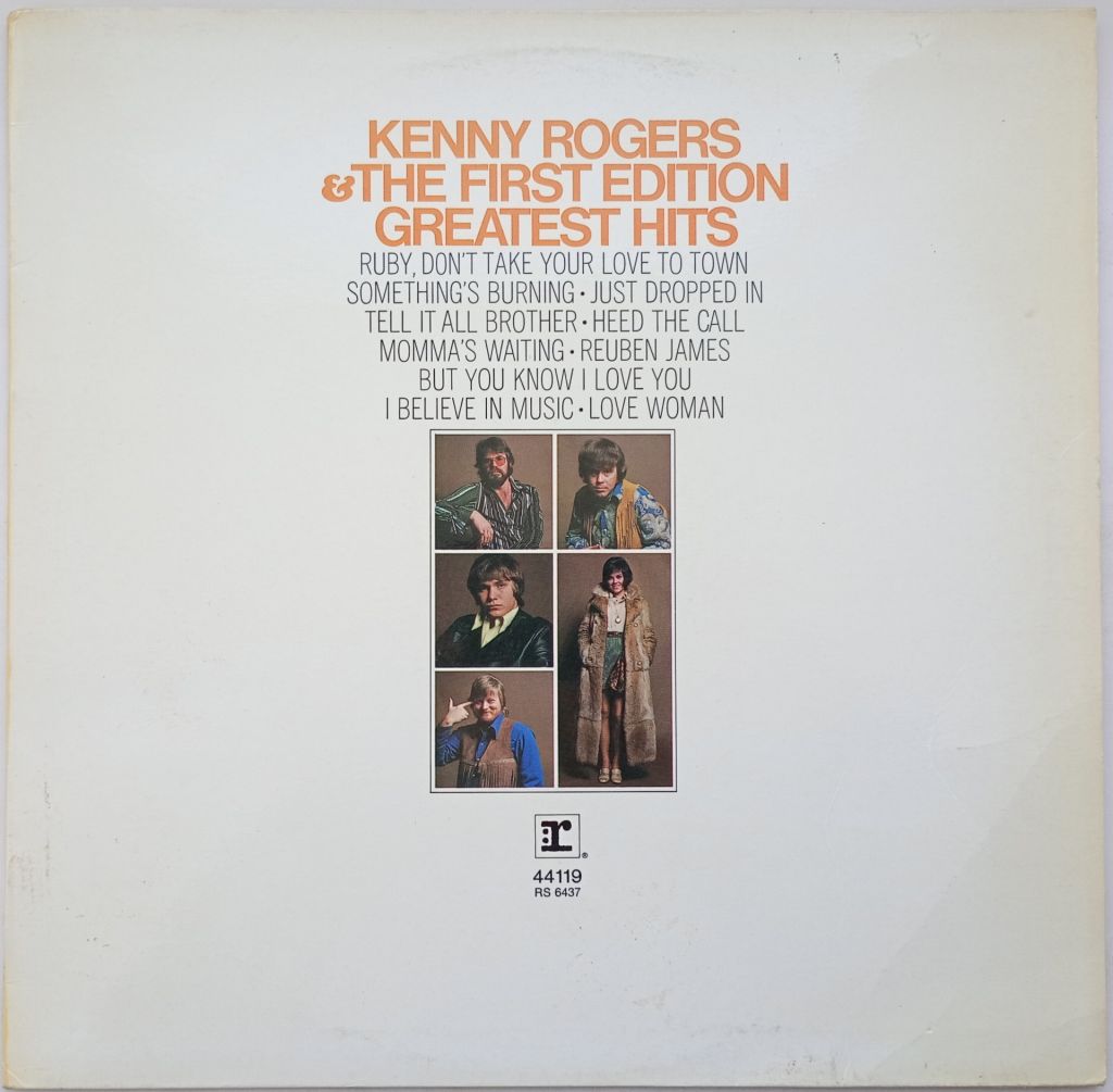KENNY ROGERS  &amp; THE FIRST EDITION Greatest Hits LP EX- - фото фото фото 0