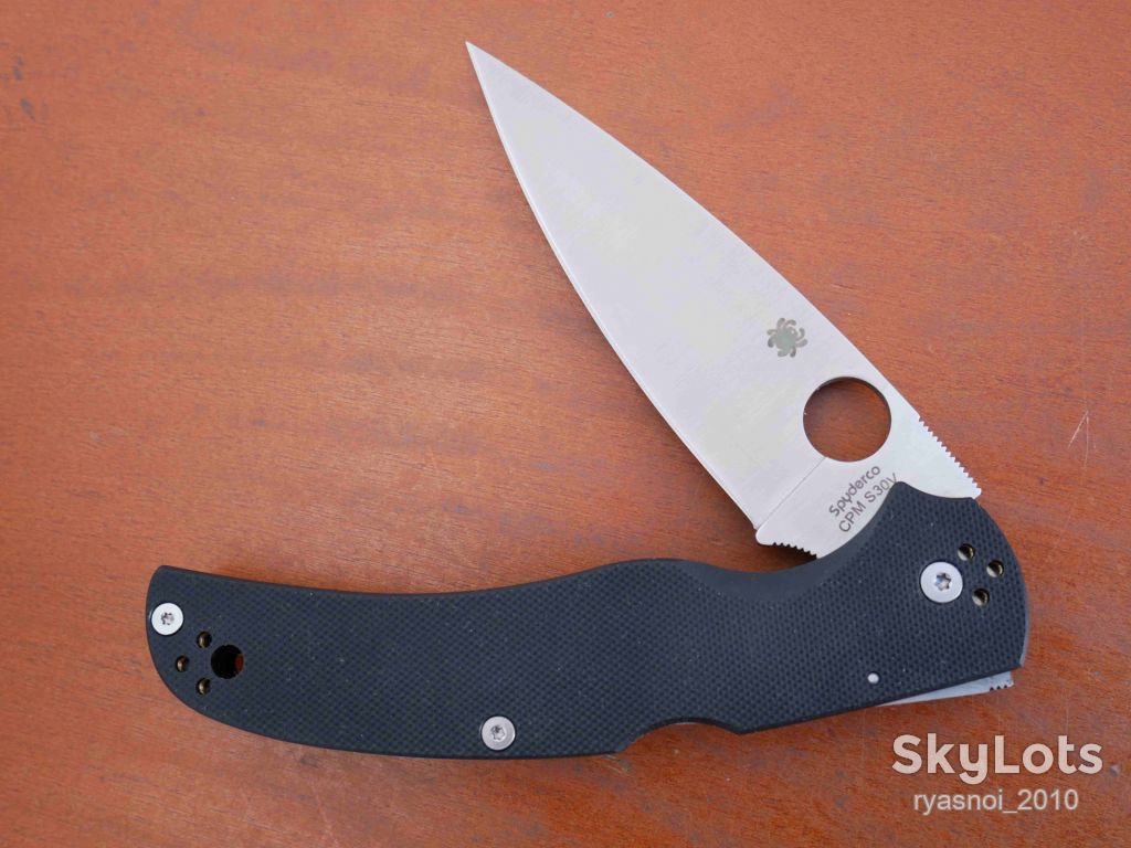 Spyder Native Chief C244, 8Cr14MoV Satin, G10 Black, Replica, Tactical, EDC, Back Lock - фото фото фото 6