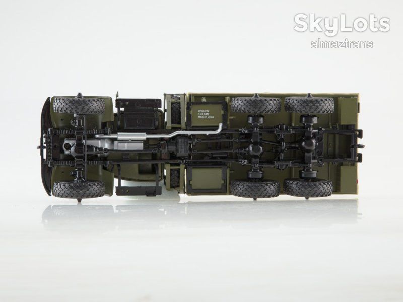 КрАЗ-214 бортовой с тентом, хаки   (1957)  - SSM   (Start Scale Models) - фото фото фото 7