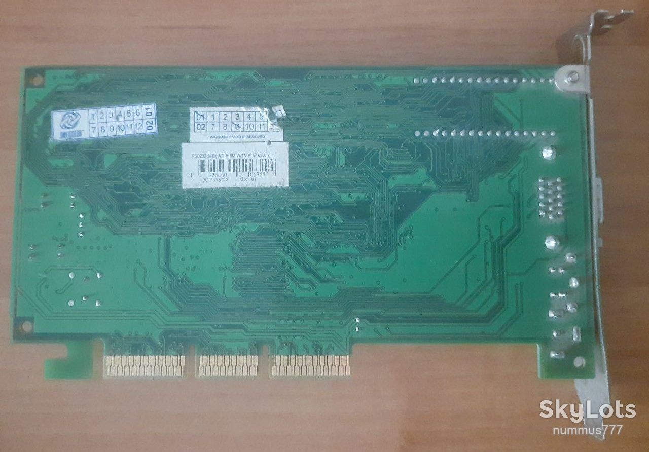 Відеокарта ATI Rage P/M Mobility 8 Mb 64 Bit AGP Тест ОК - фото фото фото 1